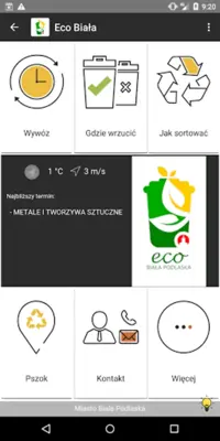 Eco Biała android App screenshot 1